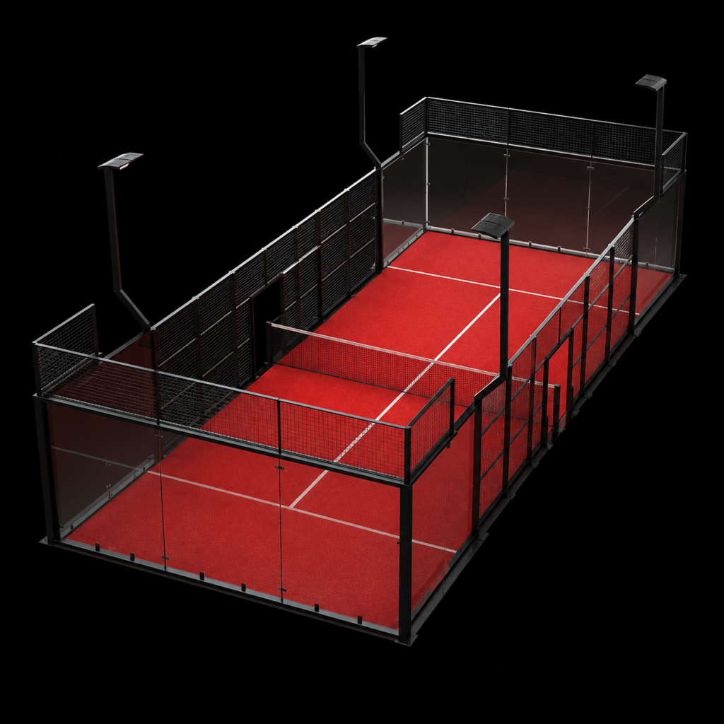 single padel court