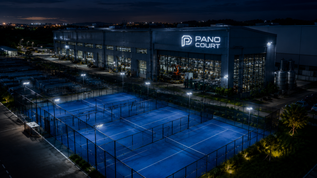 fabricante de pistas de pádel