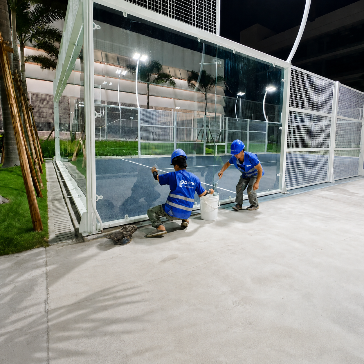padel court constrution