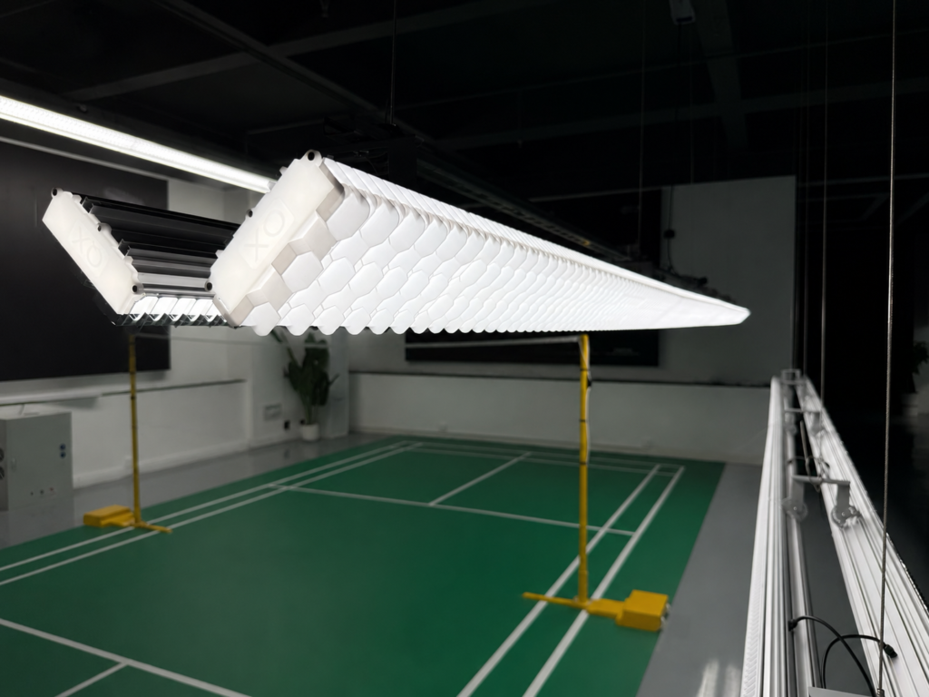 iluminación para pádel